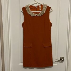 Alice Moon rust orange dress